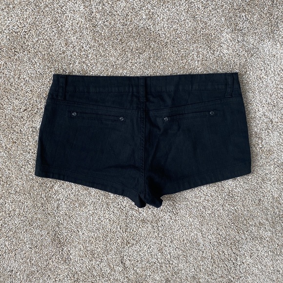 Forever 21 Black Denim Shorts - Picture 8 of 12